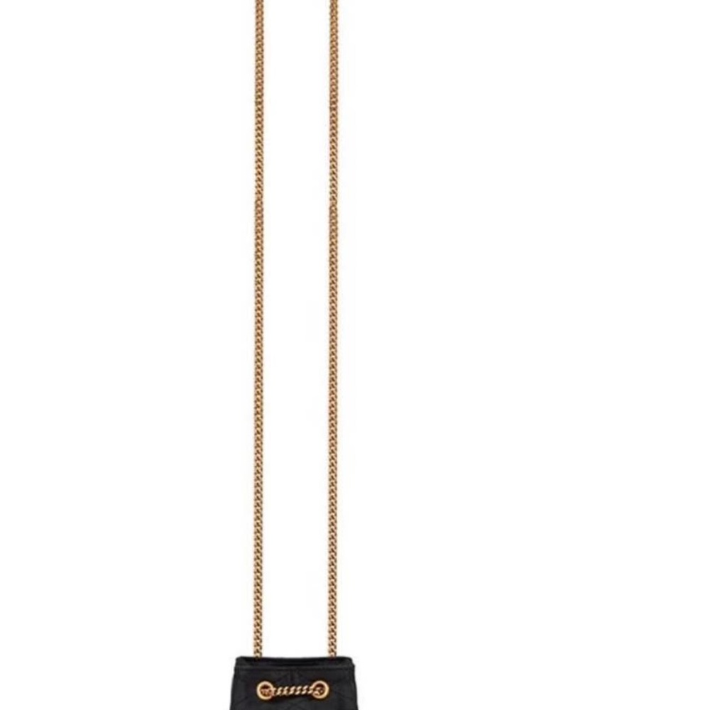 Yves Saint Laurent YSL Black Quilted Chain Bag - Picture 2 of 10